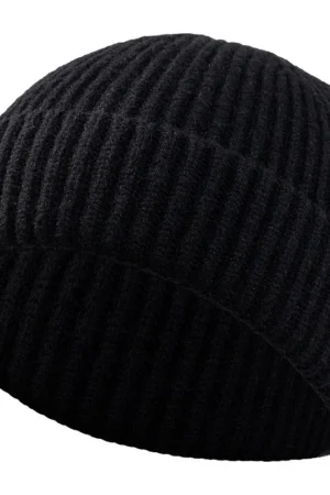 High Quality Thick Warm Male Winter Beanies Adult Casual Short Thread Hip Hop Hat Man Wool Skull Cap Unisex Woman Knitted Cap
