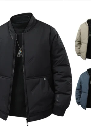 Autumn and winter outerwear men's new trendy brand men's baseball collar autumn casual flight jacket clothes