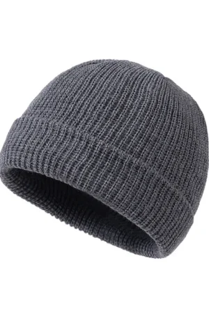 Knitted Hat for Men & Women Caps Wool Fashion Simple Warm Skullies Beanies Solid Autumn Winter Beanie Cap Trendy Style - 2025009-193
